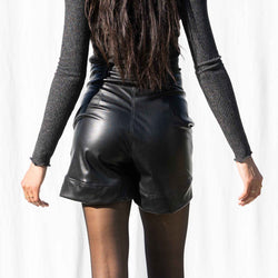 Leather short