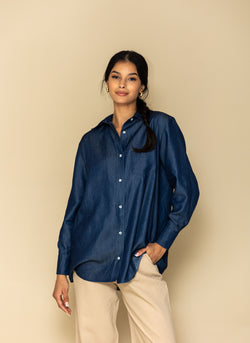 NAVY JEANS SHIRT