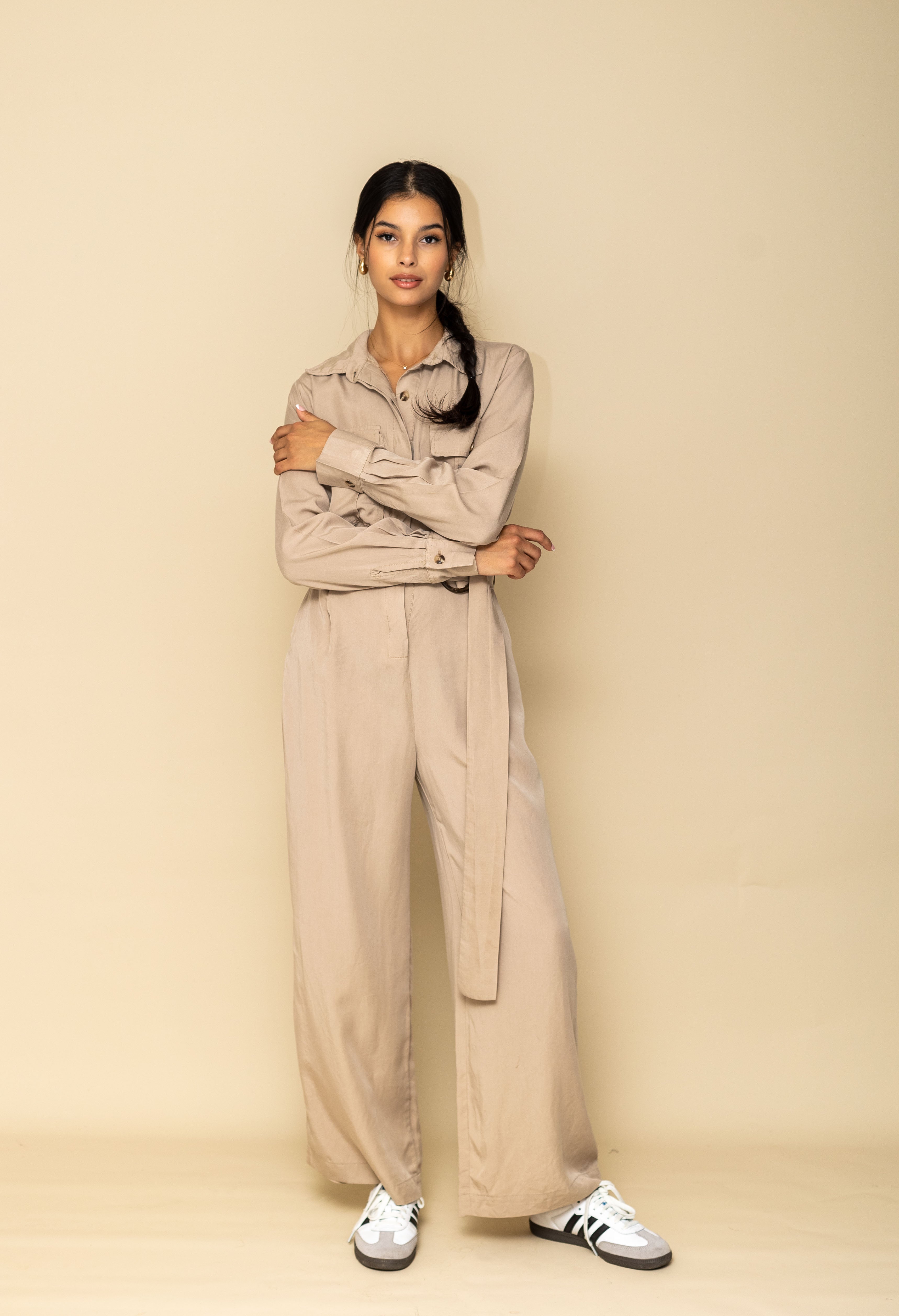 BEIGE JUMPSUIT