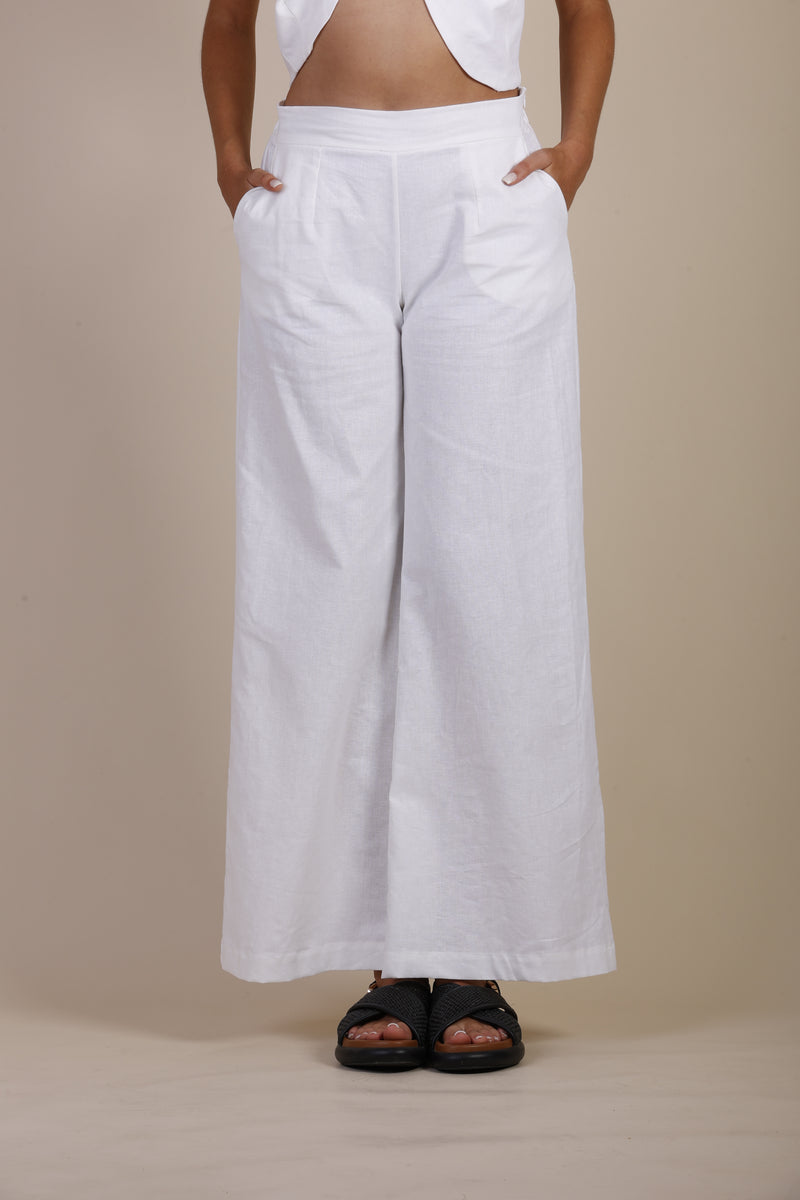 Linen pant of the waistcoat