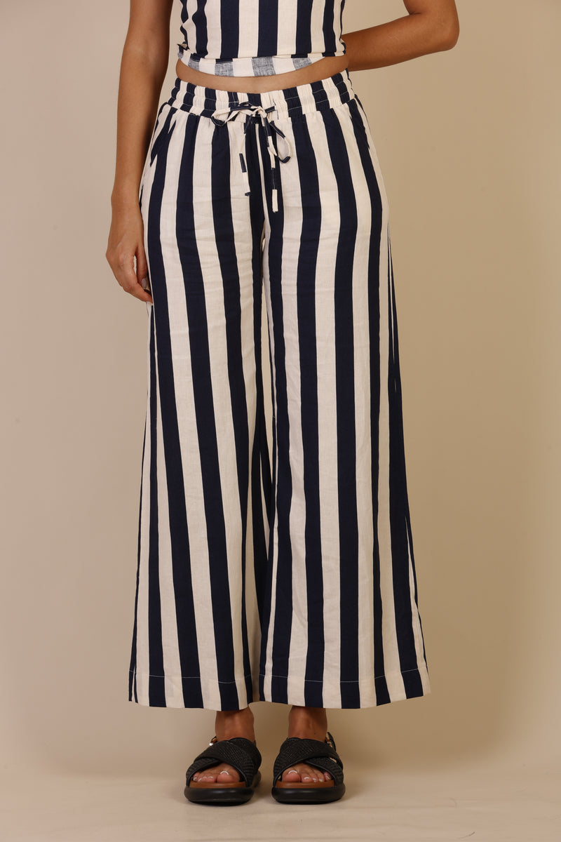 Pants with stripes